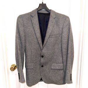 Ludlow Slim-fit suit jacket in English wool tweed